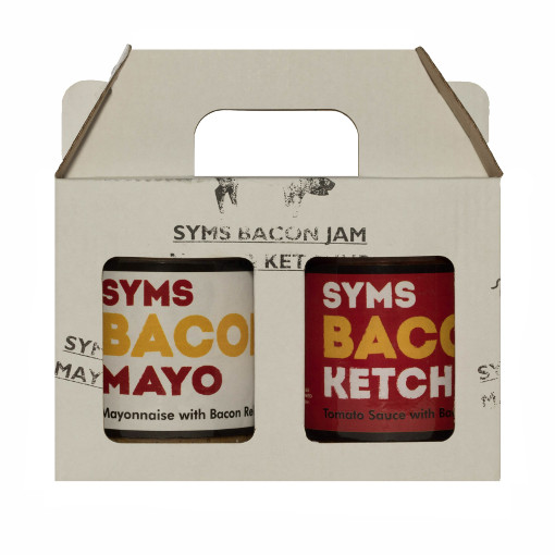 Mayonnaise and Tomato Ketchup Twin Pack Syms Pantry